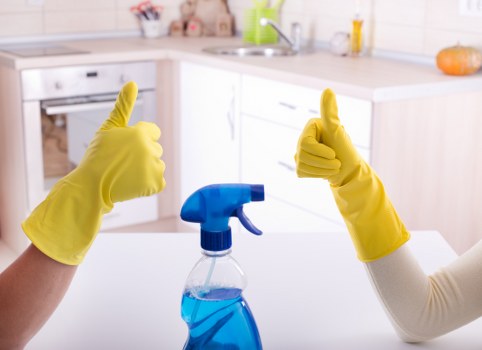 Service investigation and resolution for a cleaning issue